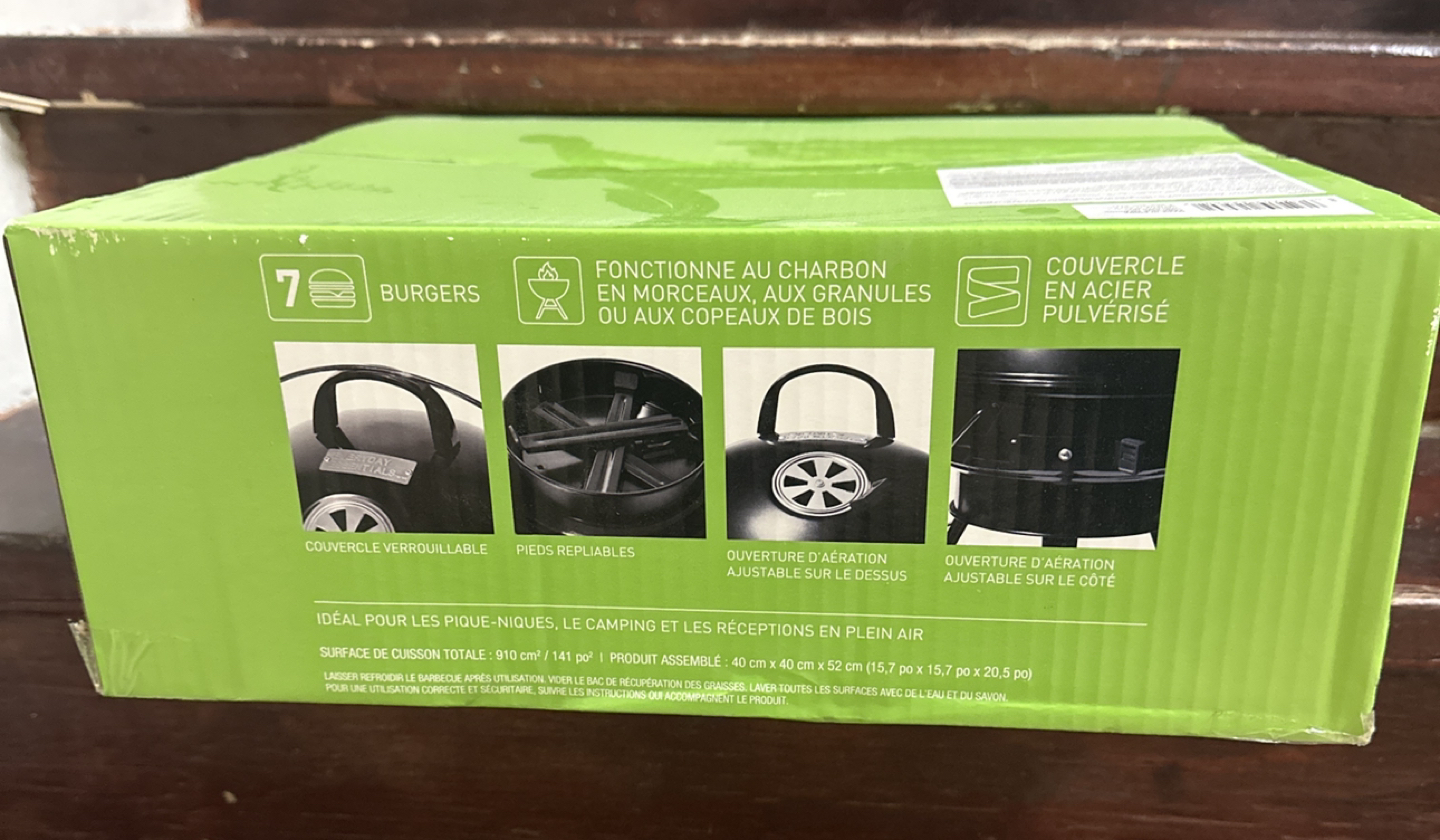 Charcoal Portable Kettle Grill to sale - photo 4