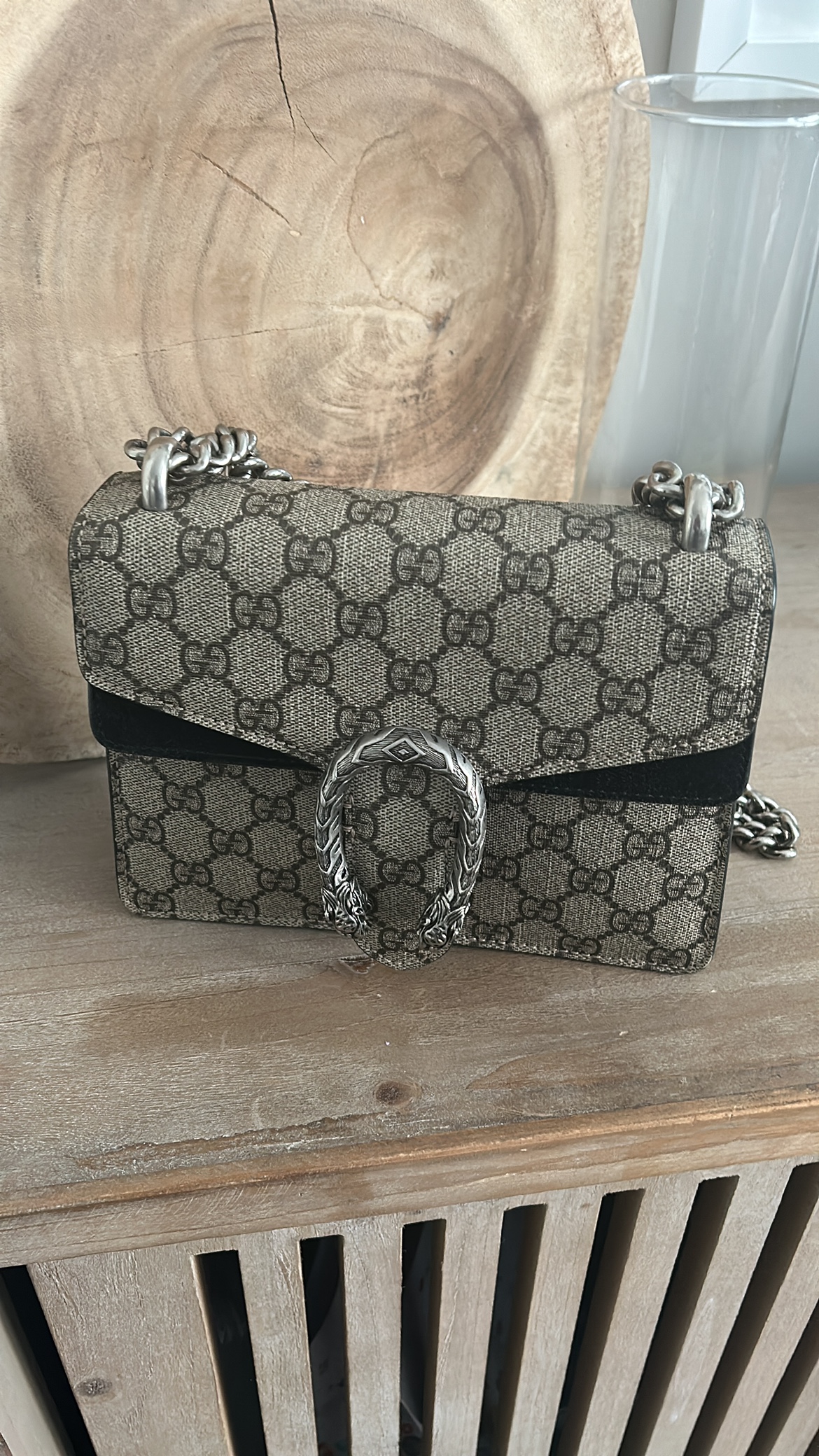Gucci GG supreme dionysus authentic