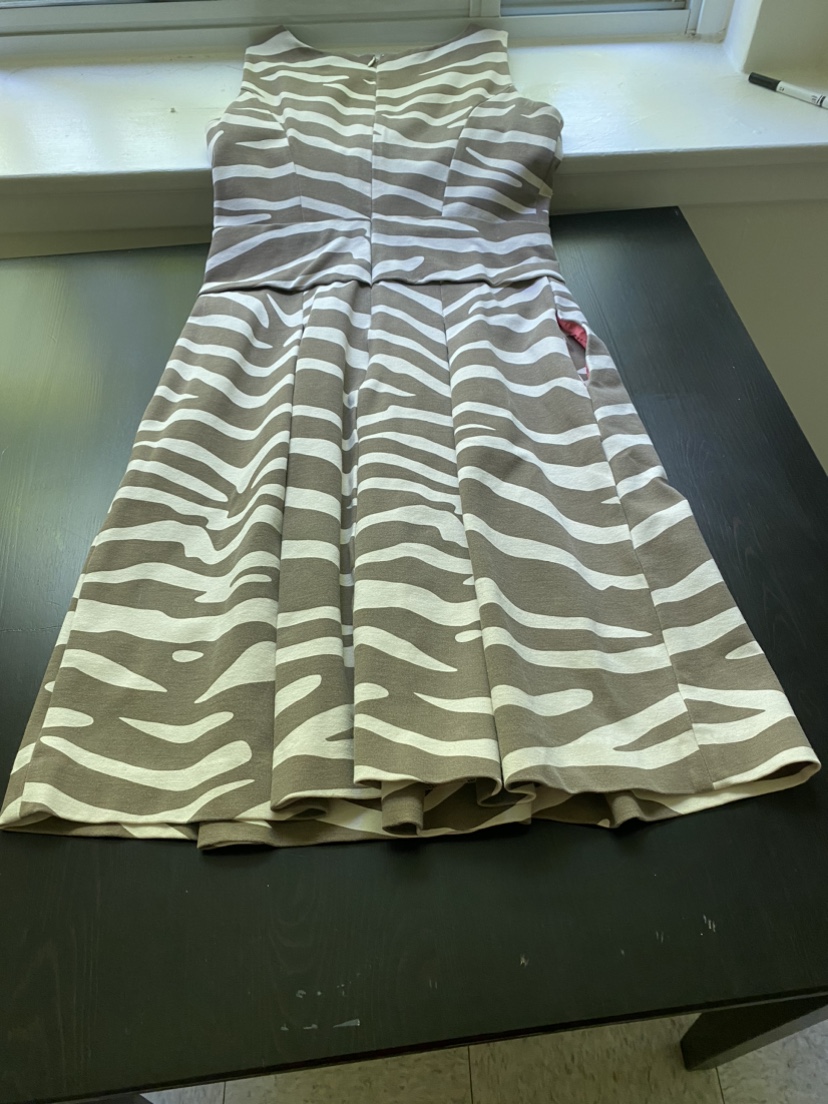 Summer print dress thumbnail