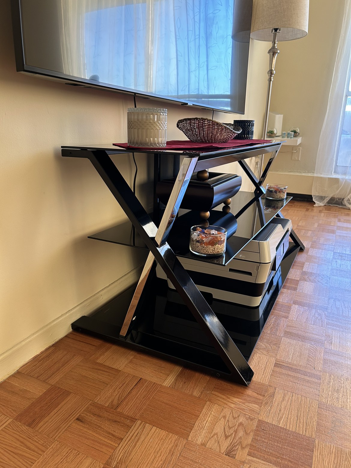 TV Stand-Black - photo 5