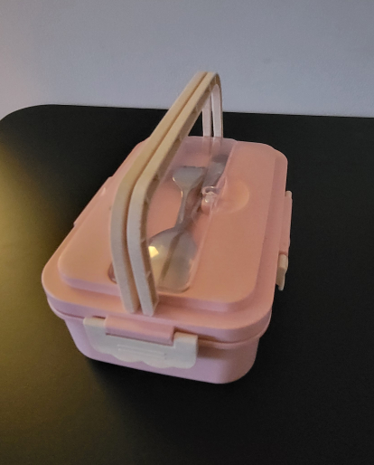 Wheat Straw & Food Grade PP Plastic Lunch Box #Freecycle thumbnail