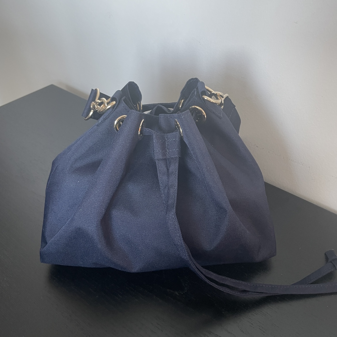 Eco-friendly fabric bucket bag made of recycled plastic image indicator(5)