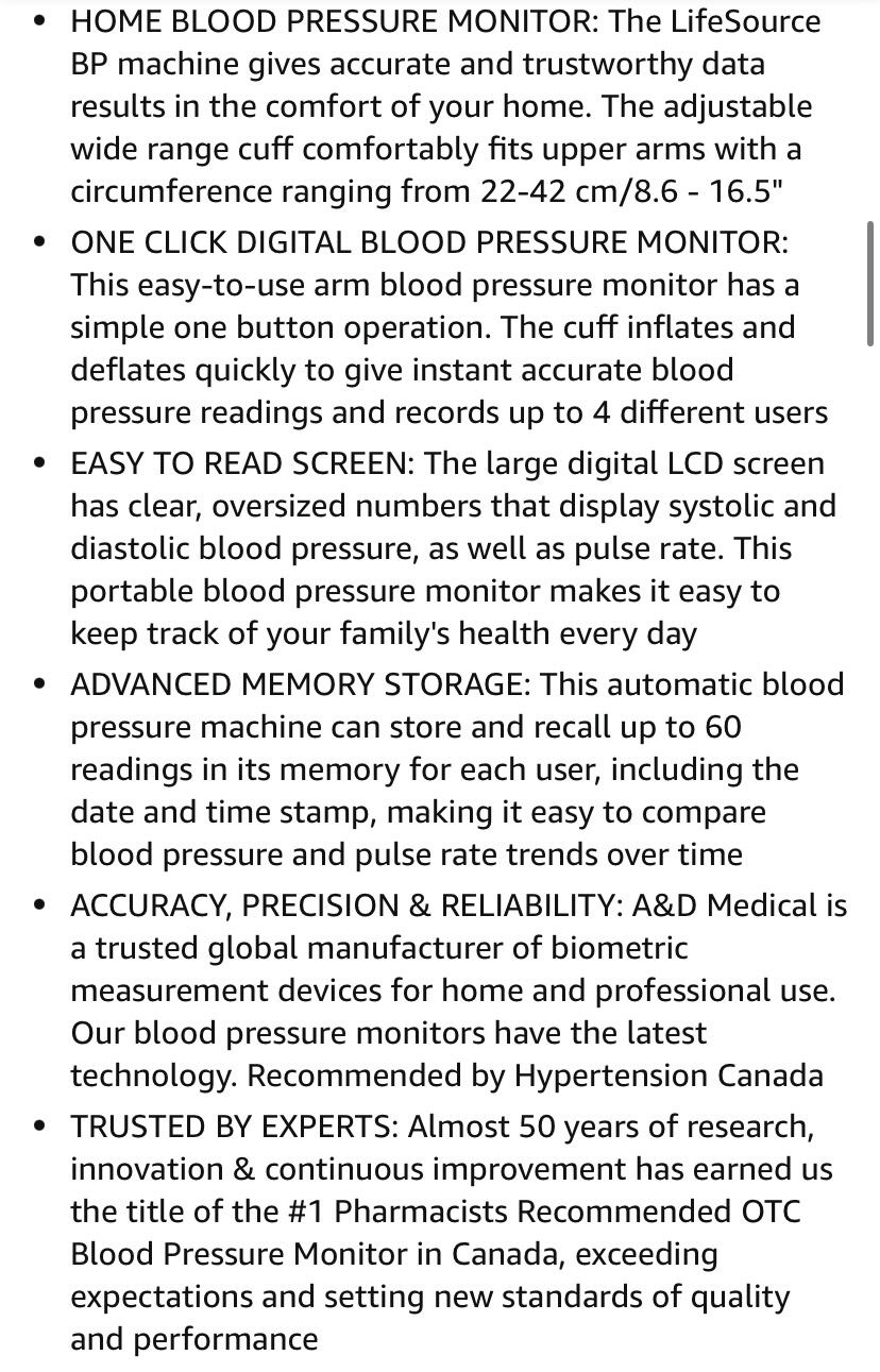 Blood Pressure Monitor - photo 4