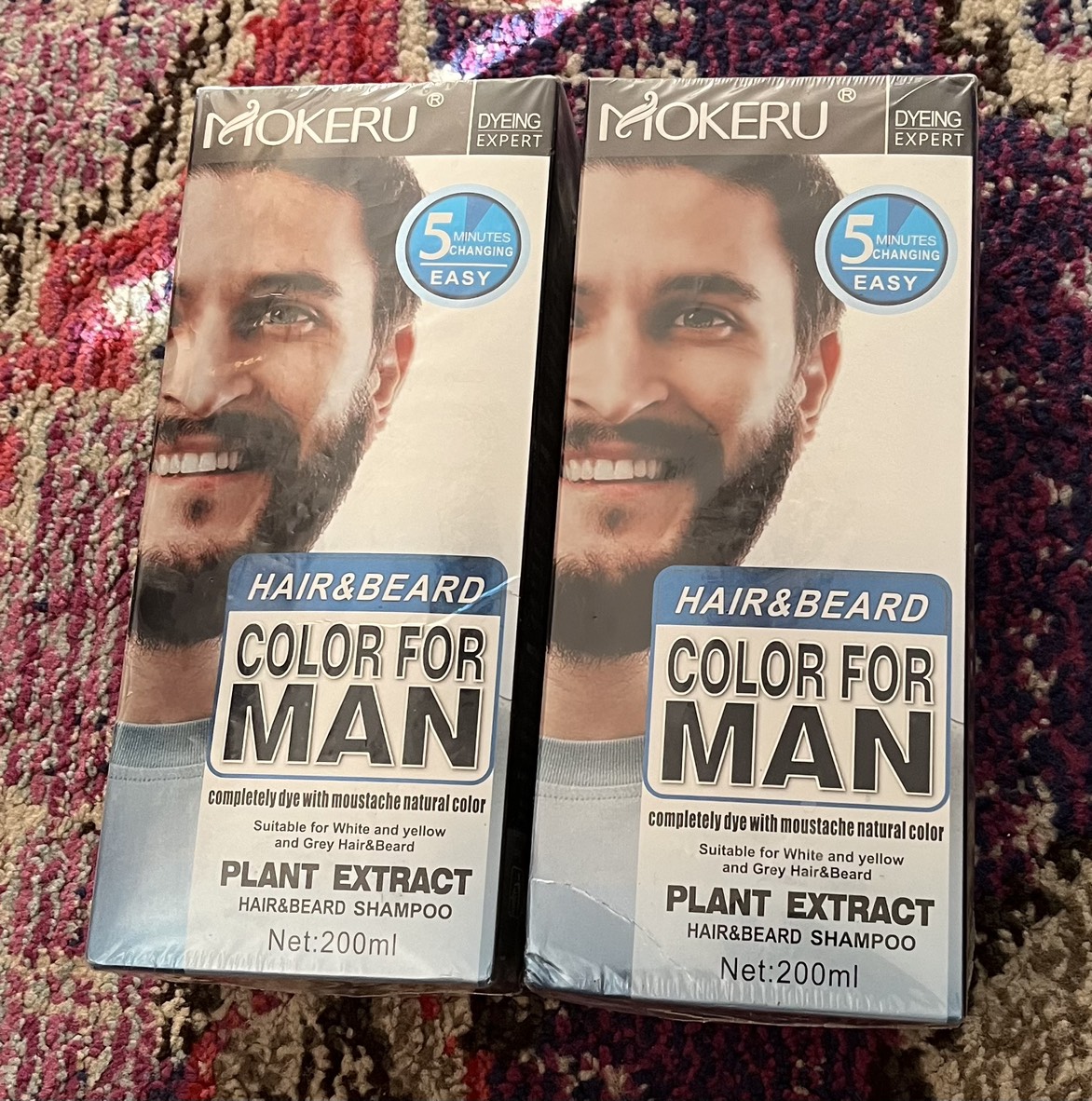 HAIR & BEARD COLOR FOR MEN thumbnail