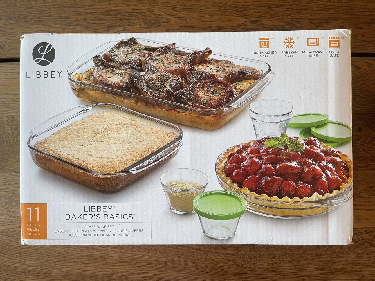 11 Piece Glass Bake Set thumbnail