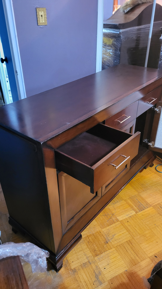 console cabinet solid wood. image indicator(8)