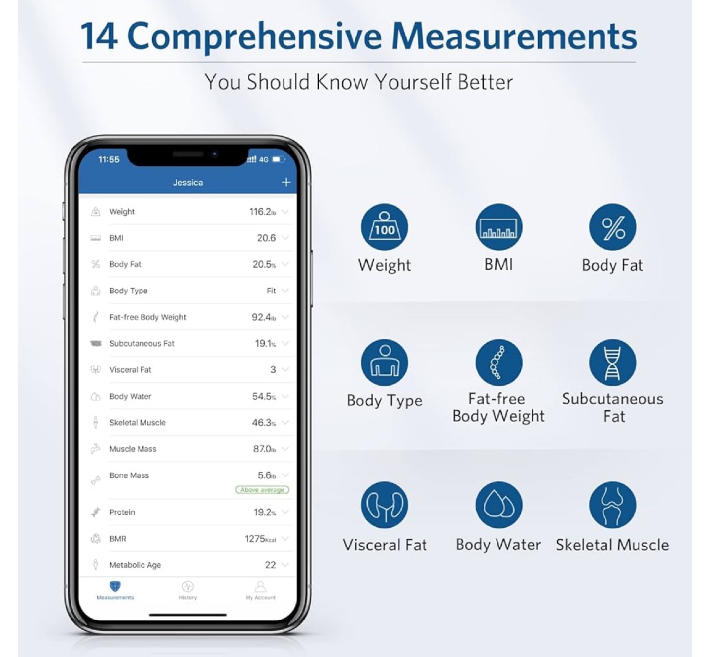 Smart bluetooth weighing scale - photo 2