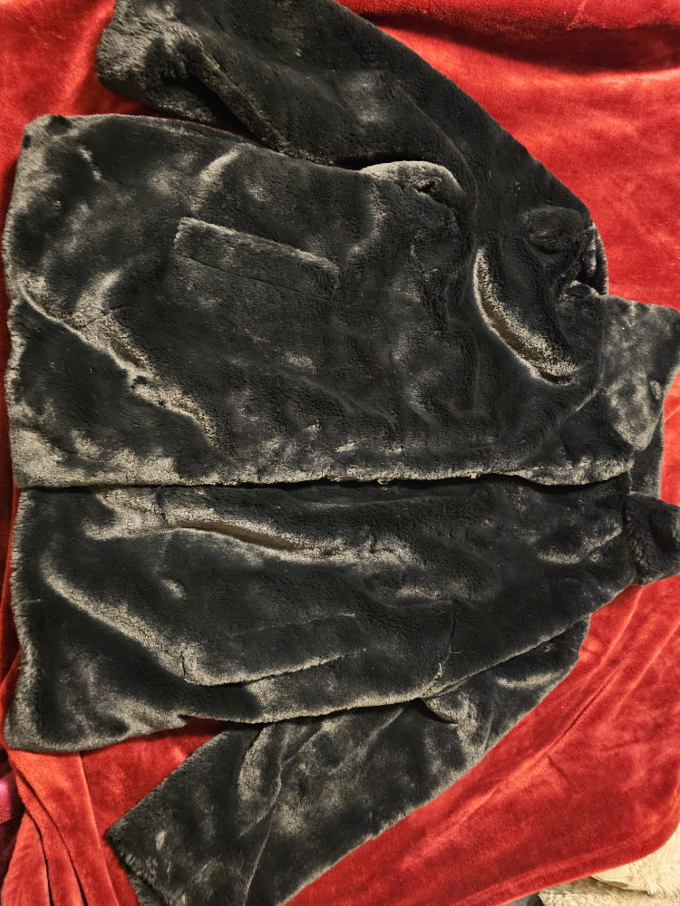 large fluffy jacket
