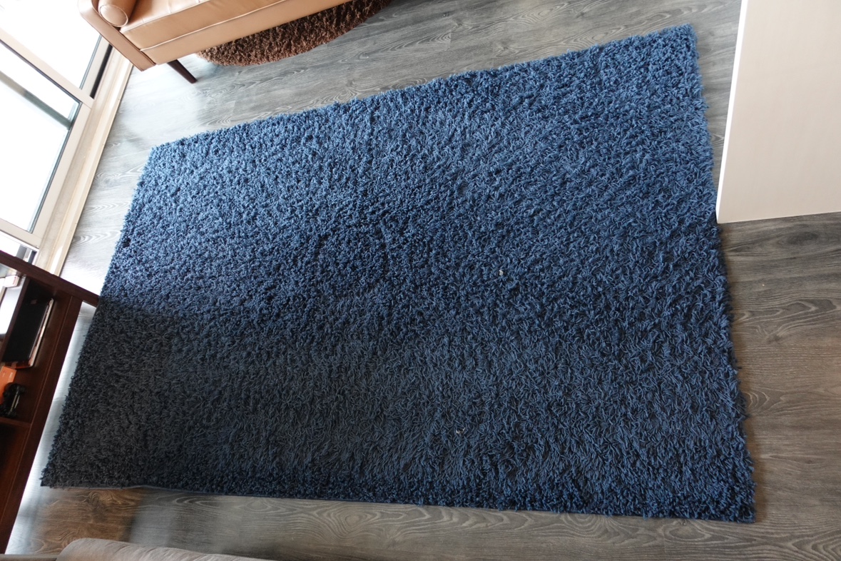 Blue Shag Rug- Moving Out Sale! - photo 2