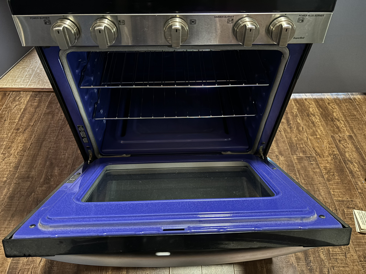 5.4 cu. ft. Gas Range EasyCleanu® and Fan Convection image indicator(2)