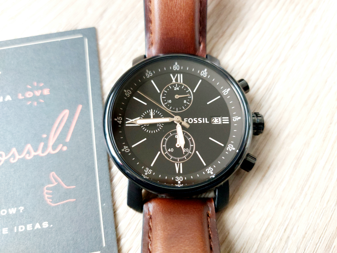 Fossil watch for men brand new