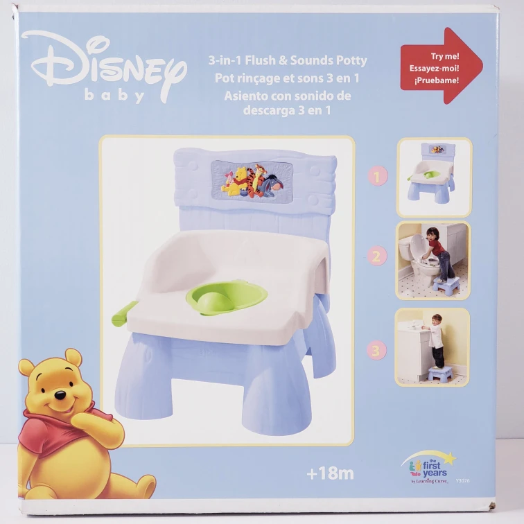 🧸 Disney 3-in-1👶 Flush & Sounds Potty image indicator(8)