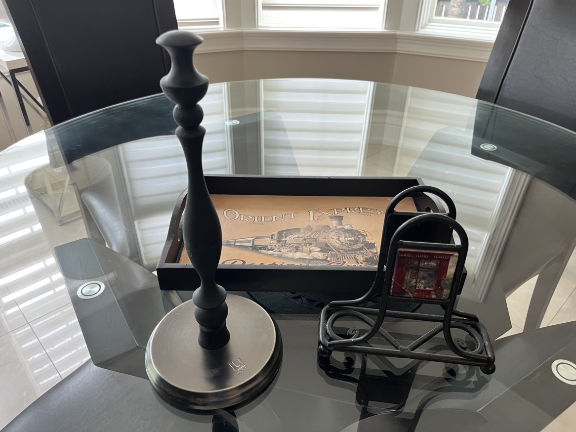 Tray, napkin and kitchen towel holder bundle - photo 3