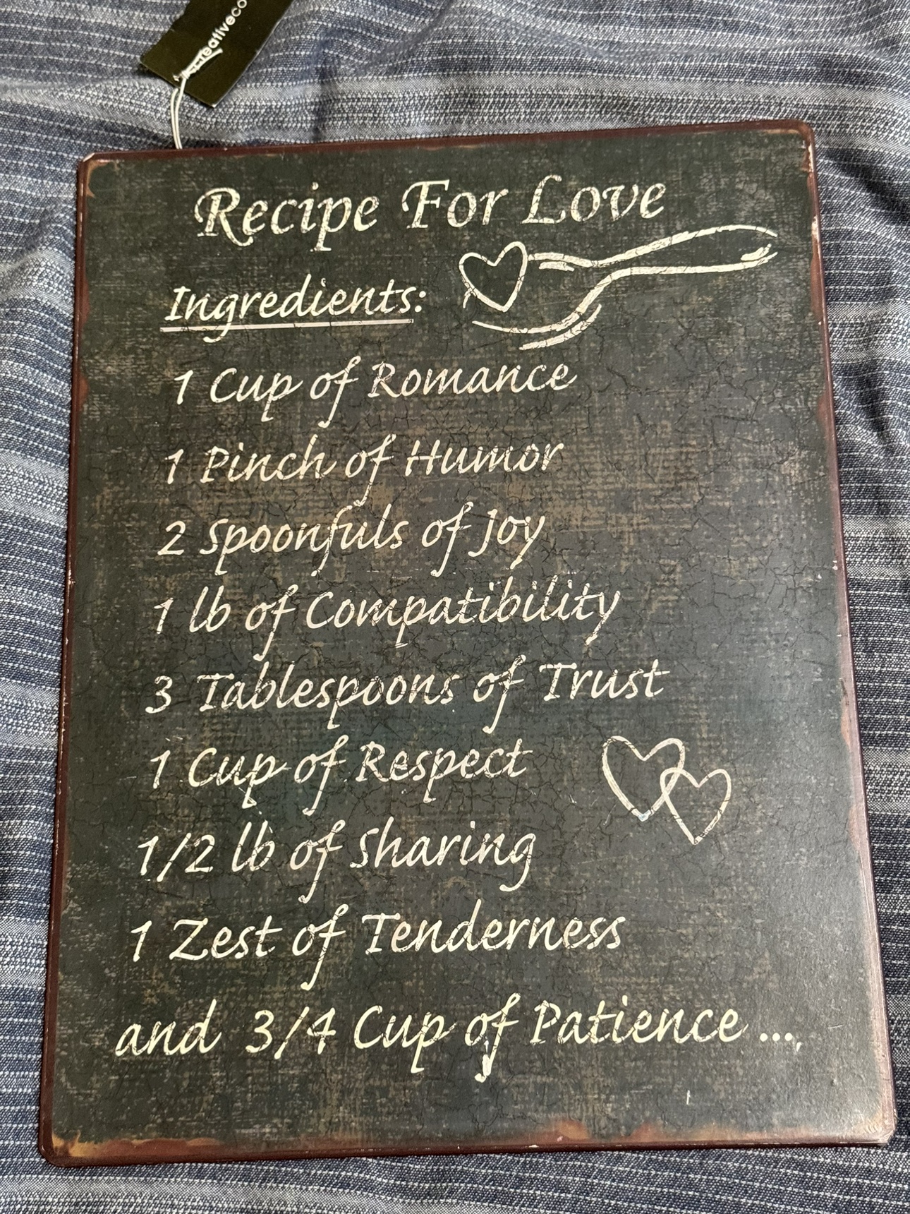 Recipe for Love - Home Decor