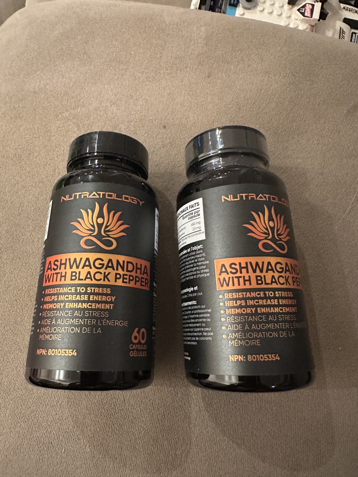 Ashwaganda Root and Black Pepper Pills #freecycle