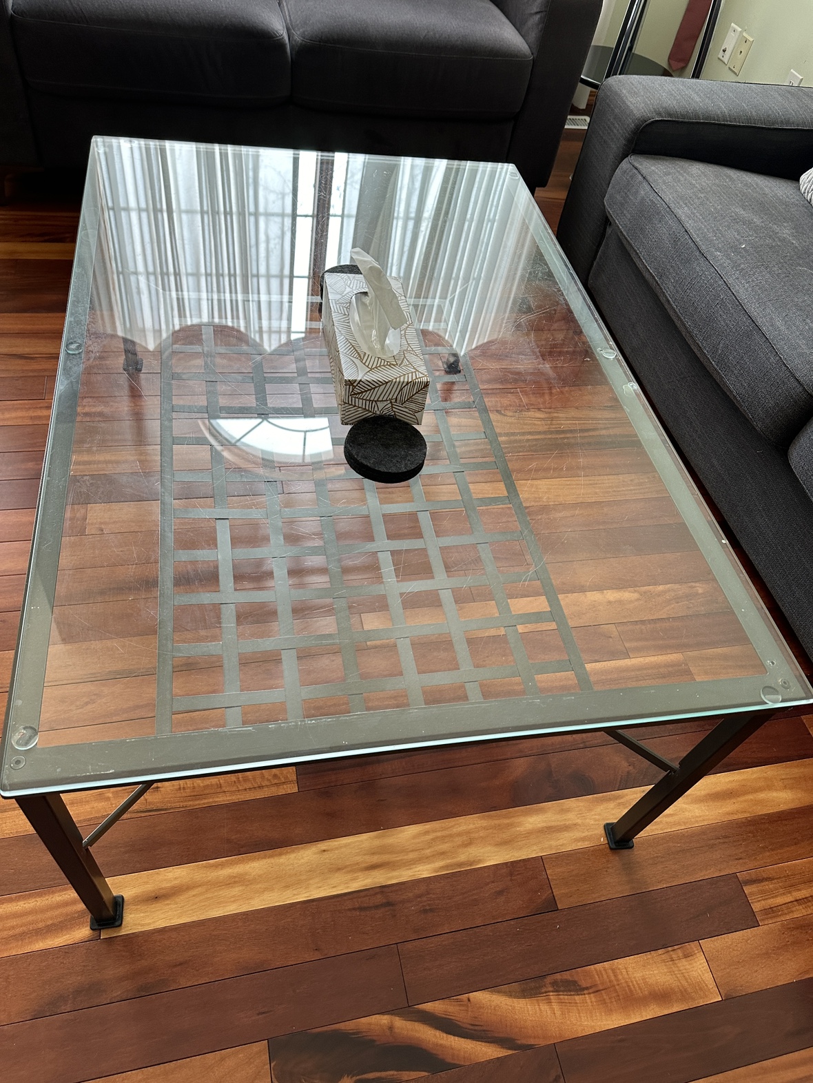 Free Glass Table Set - Pickup in Hawkwood