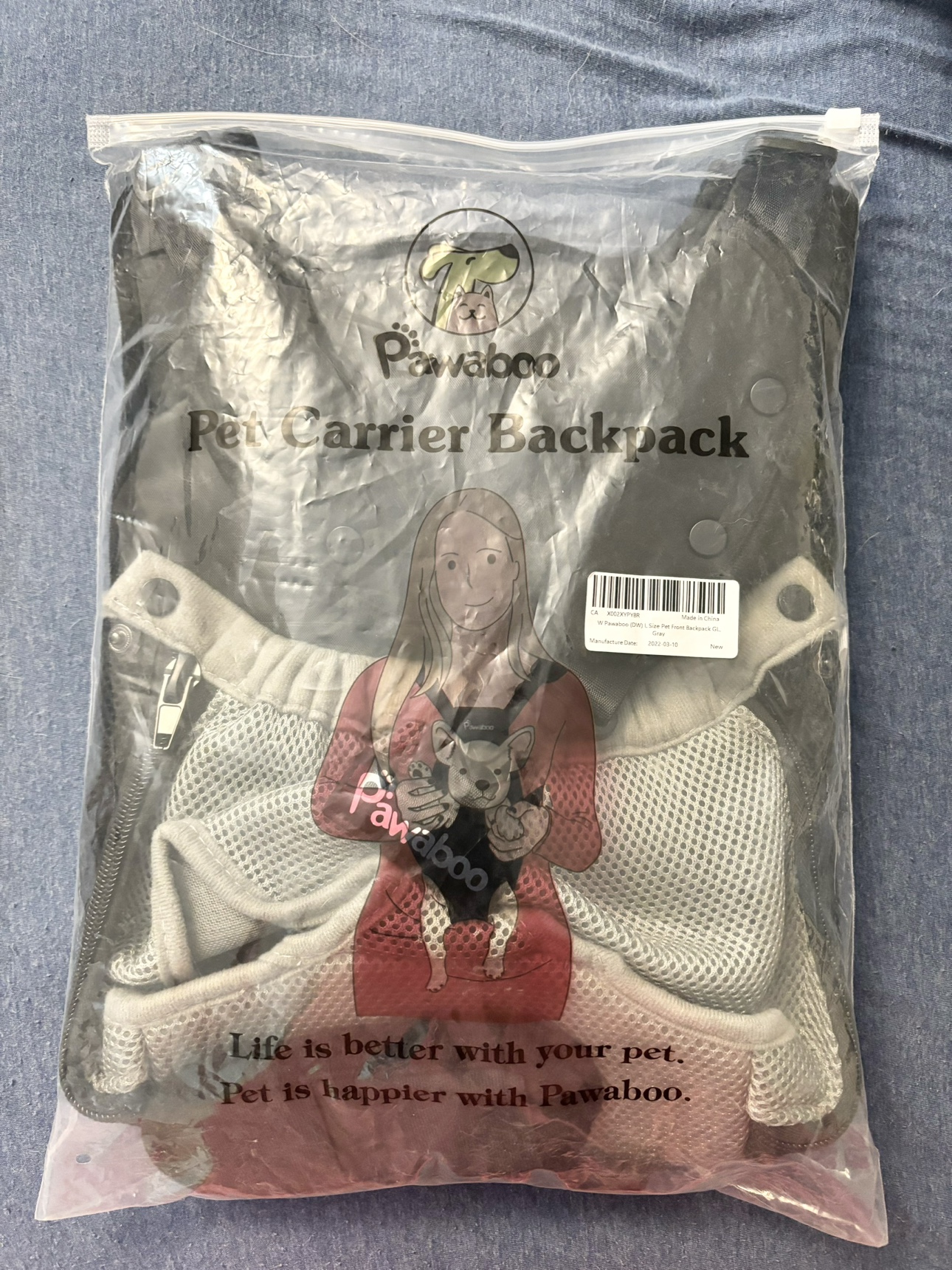 Pawaboo Pet Carrier Backpack - Large - photo 3