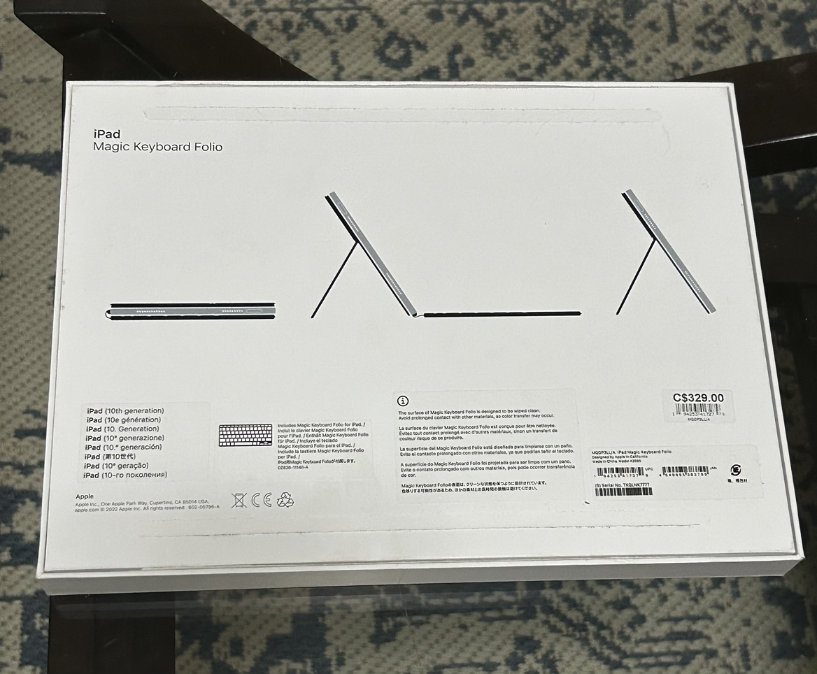 Magic Keyboard Folio for iPad (10th generation) - US English - photo 3