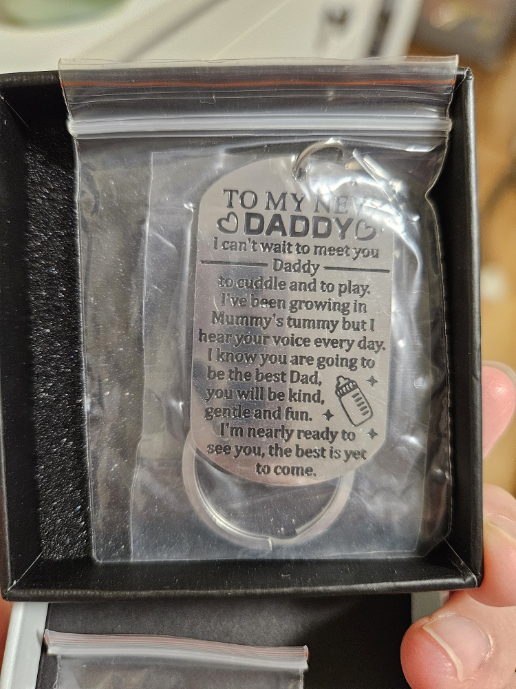 New Father key chain