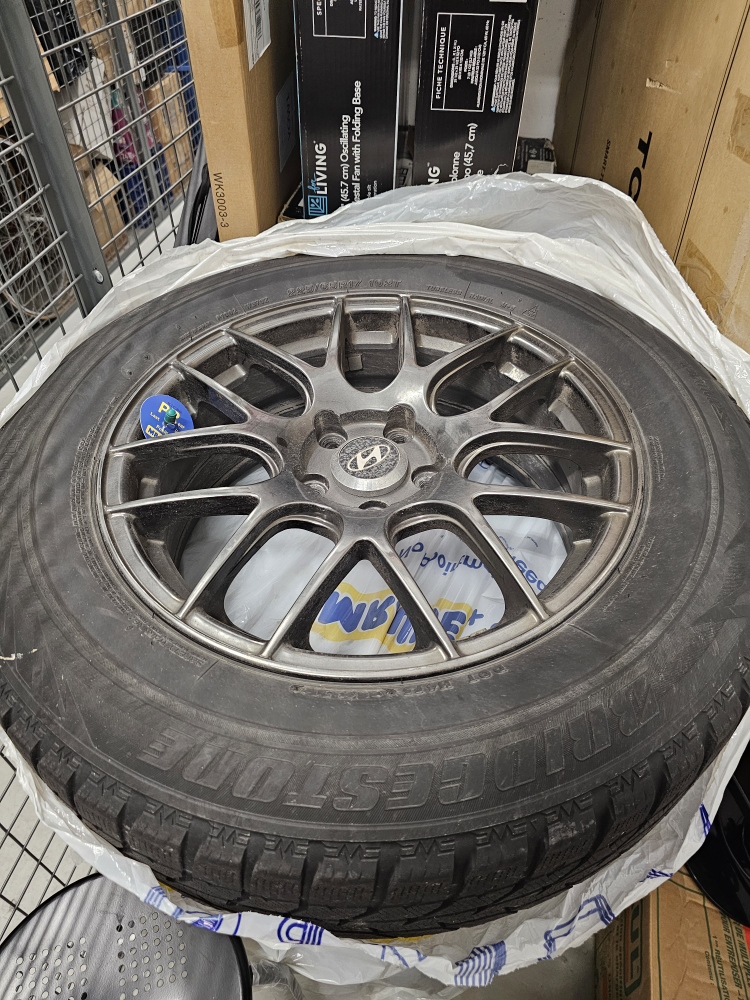 Winter tires and rims (225/65/17)
