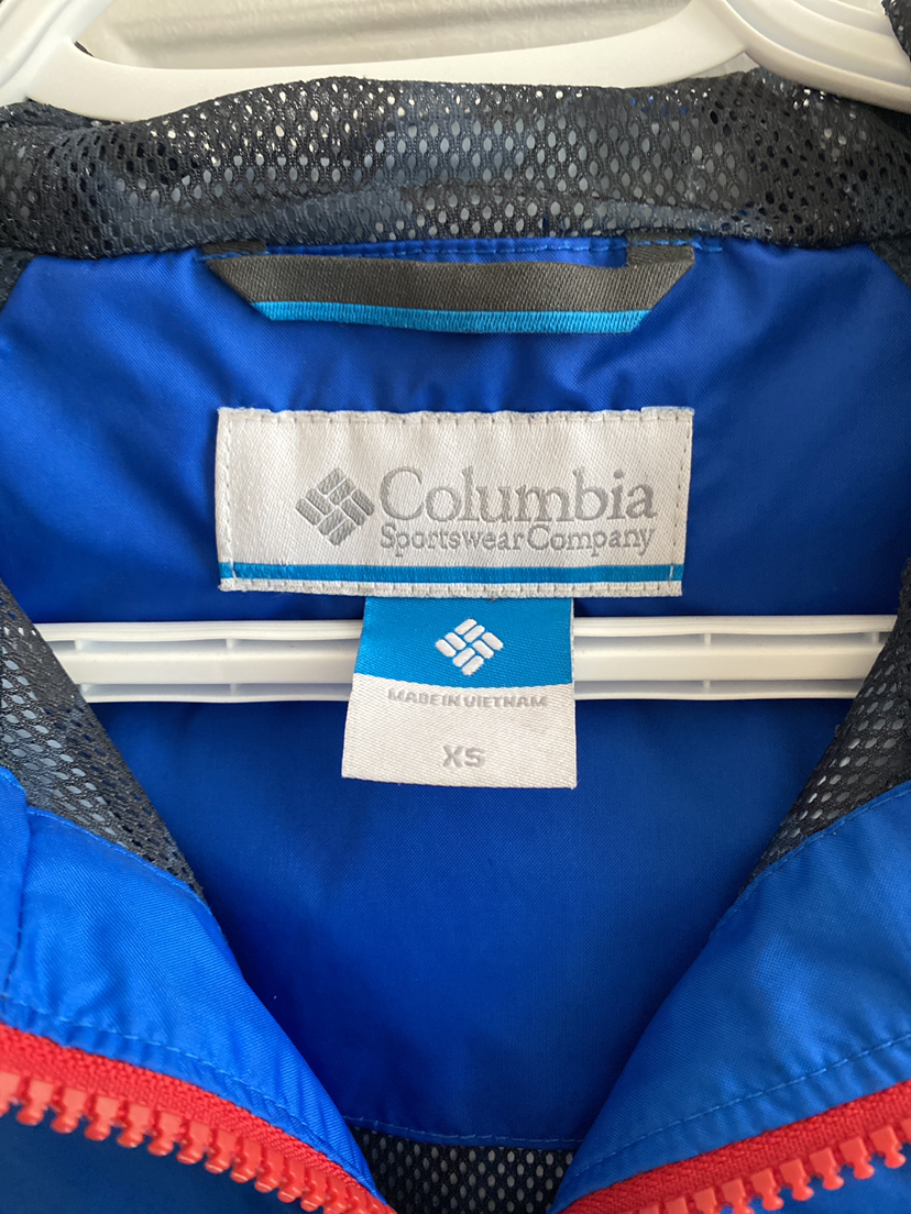 Kids Columbia Rain/Wind Jacket/Coat - size XS -VGUC - photo 3