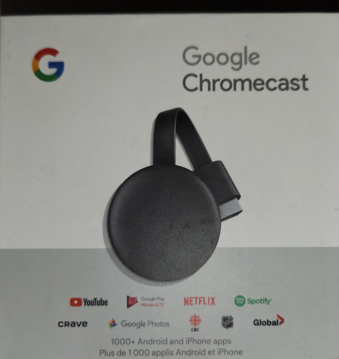 Chromecast google thumbnail