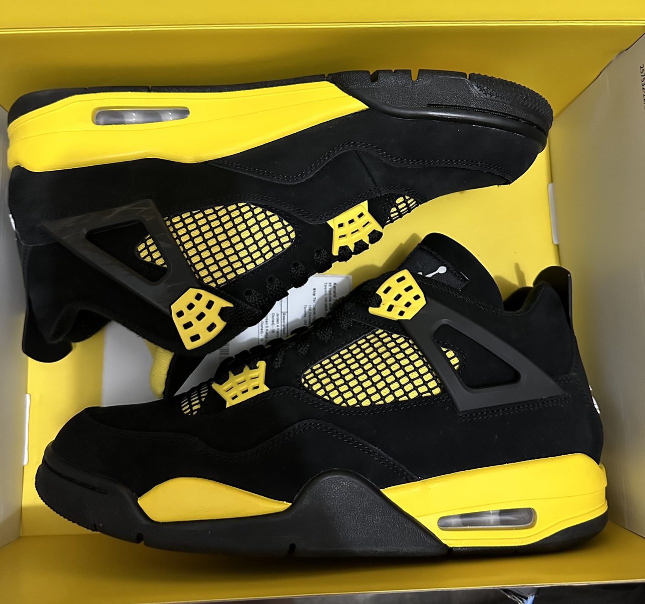 Jordan 4 Thunder VNDS size 10 - photo 3