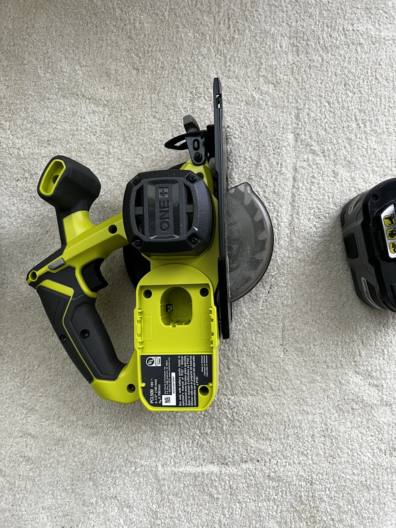 Lawn mower + trimer + saw+ drain auge + 2 battery - photo 4