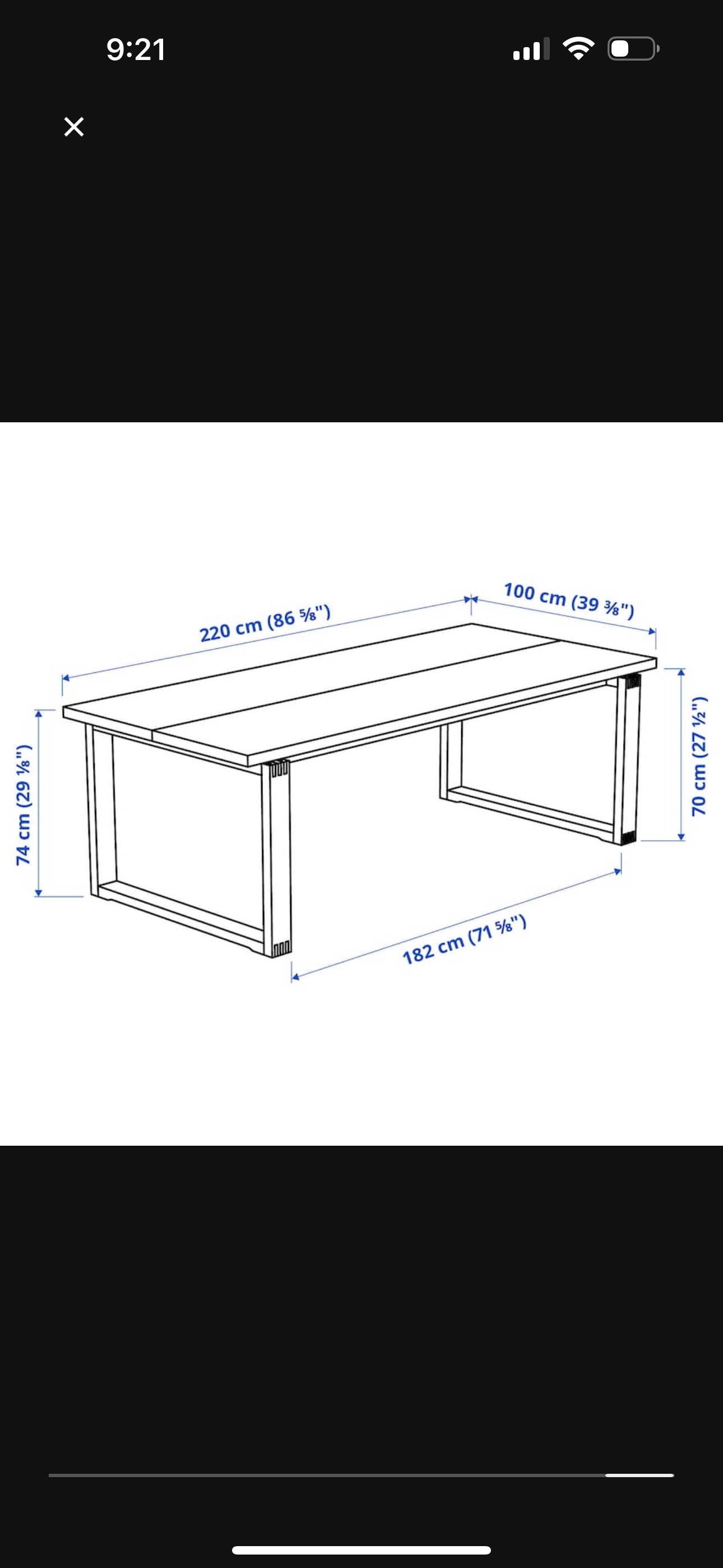 Ikea 8 seater Dining Table - photo 4