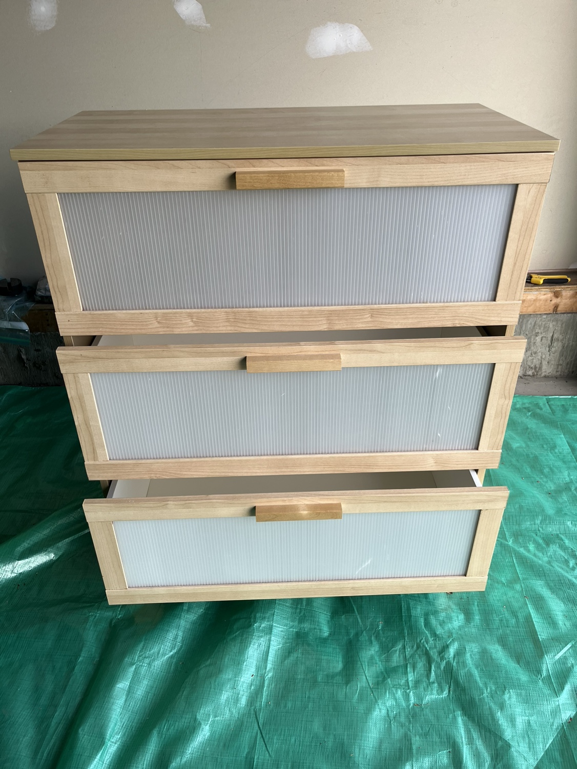 IKEA Aneboda 3 Drawer Chest Dresser - Birch colour - photo 2
