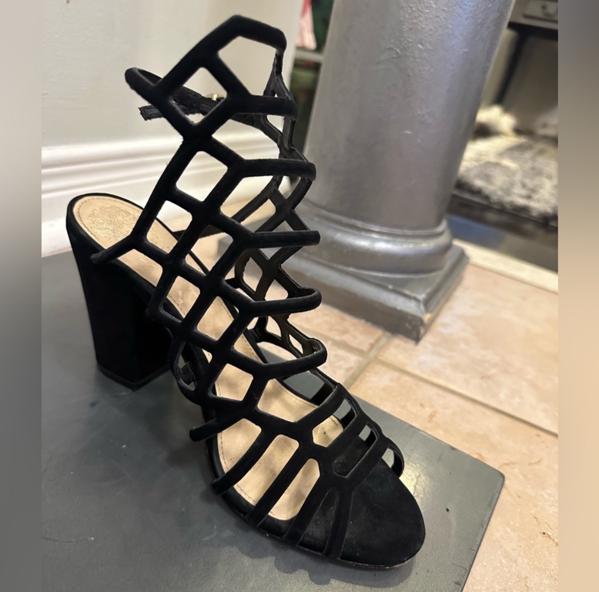 Vince Camuto Naveen Caged Sandal size 6.5 - photo 4