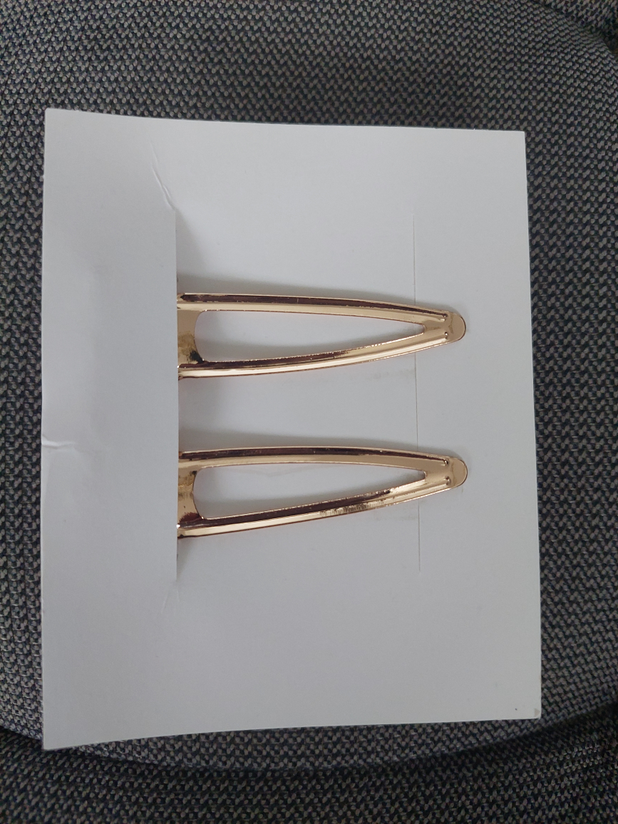 NEW Guerlain Paris Y2K gold hair clip animal print - photo 2