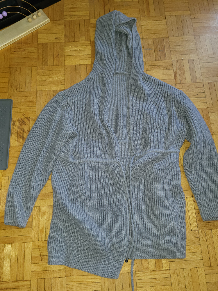 2x shein hooded cardigan #freecycle 🥕 thumbnail