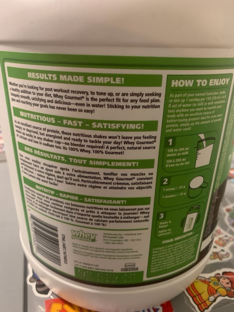 Whey Gourmet Isolate Protein Powder (2kg) - photo 3