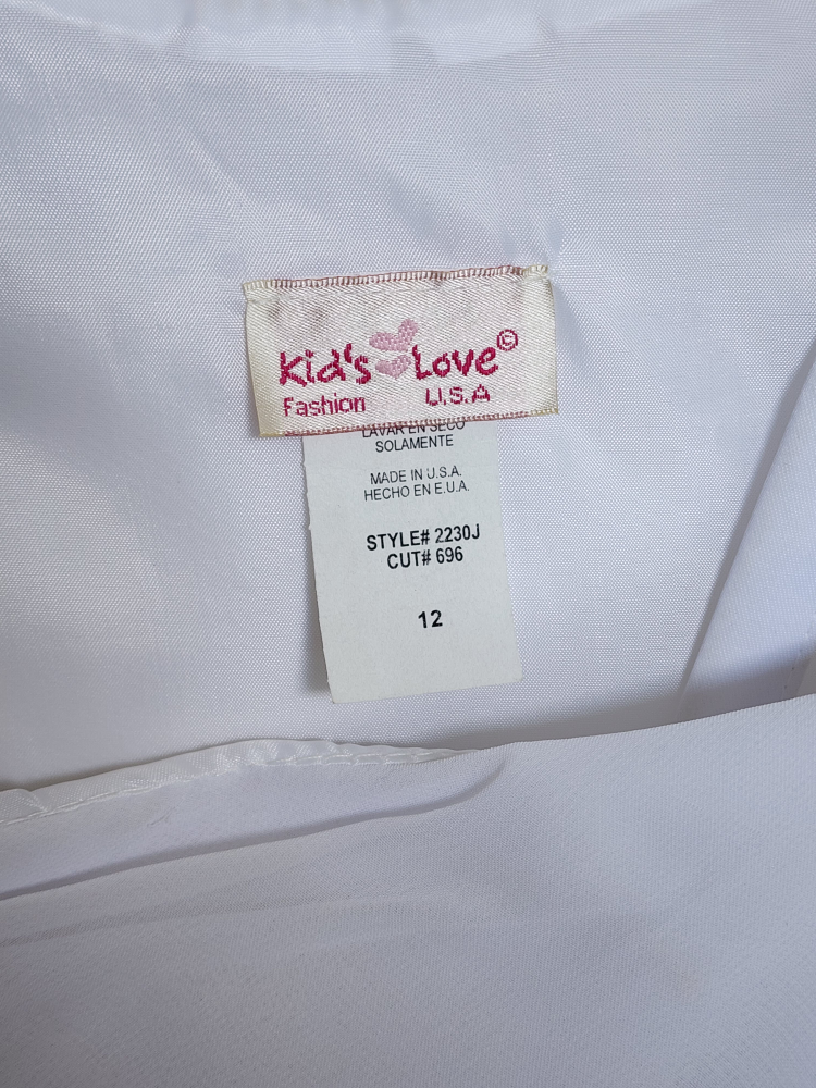 Floral Beaded Communion Dress & Bolero image indicator(7)