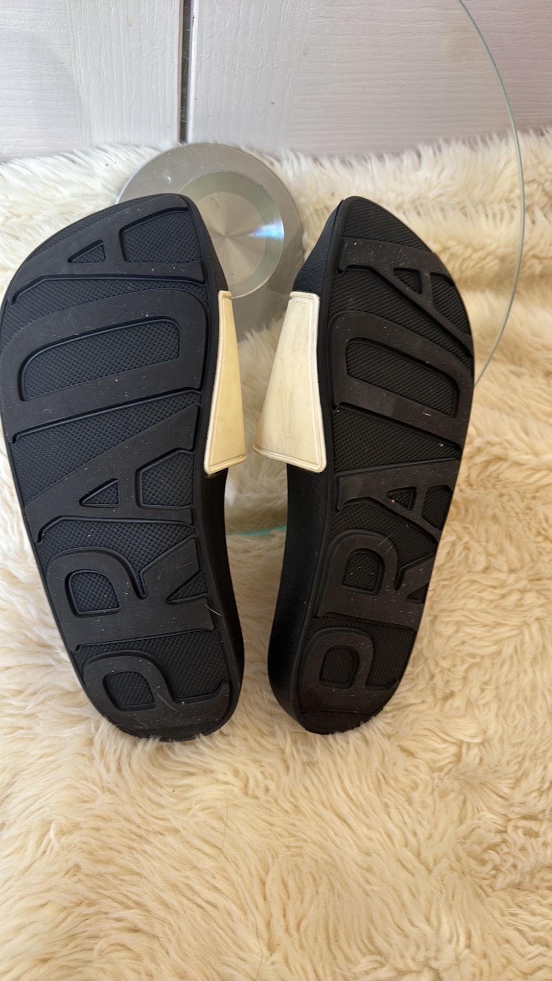 Prada Rubber Pool Slides - photo 4