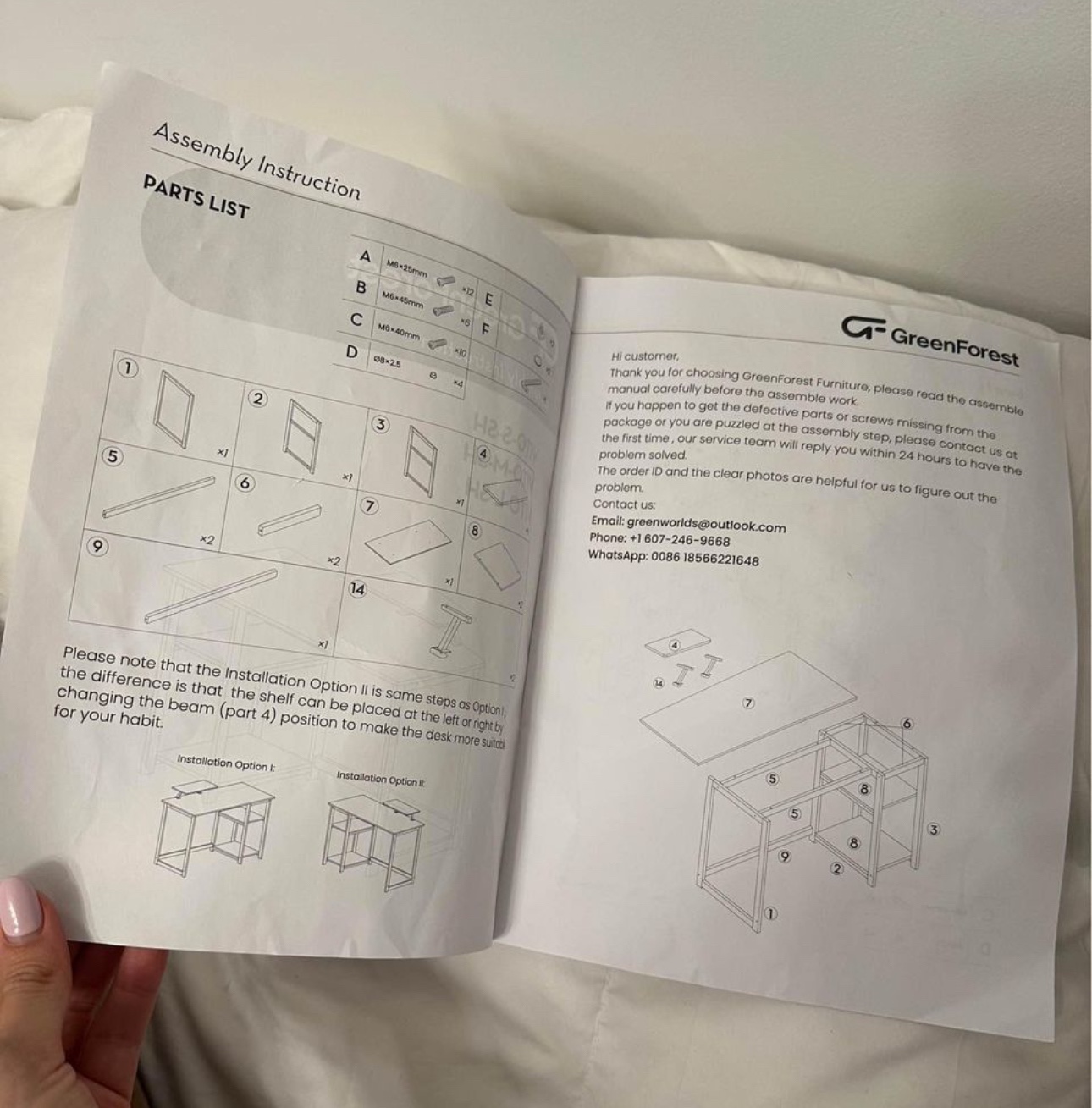 Desk - Disassembled - photo 3