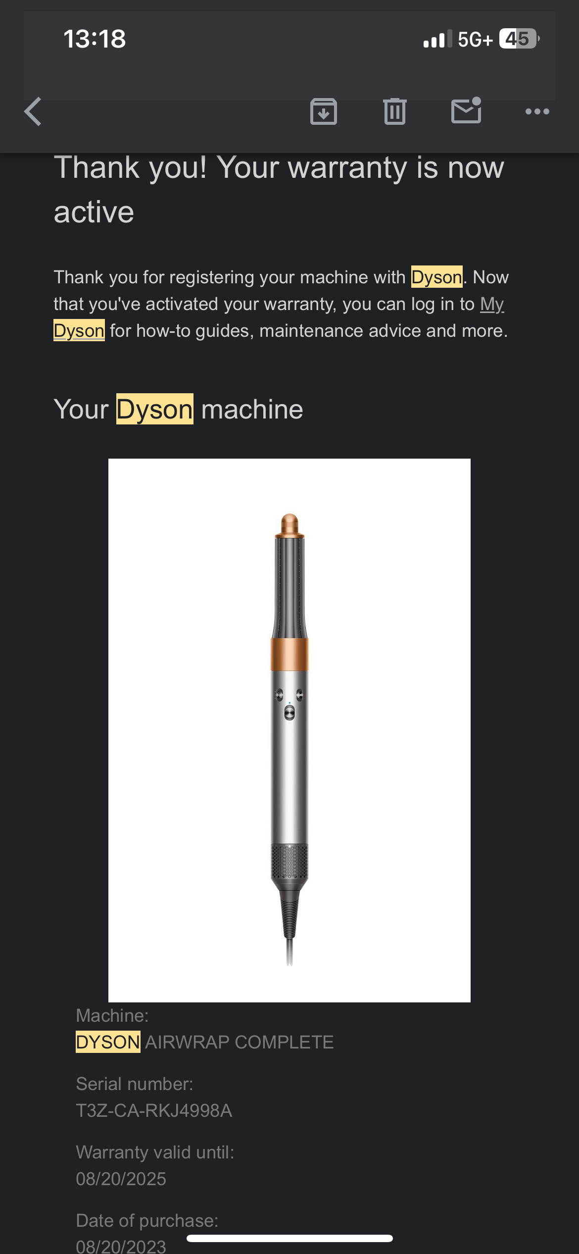 Dyson Airwrap (nickel/copper) - photo 2