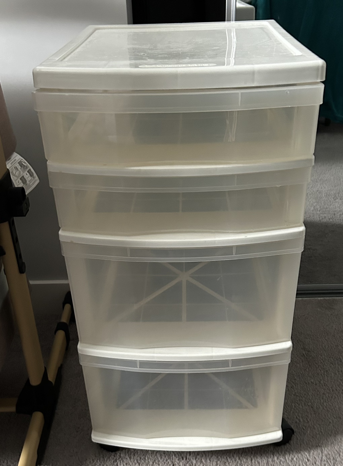 Plastic Drawers Tower