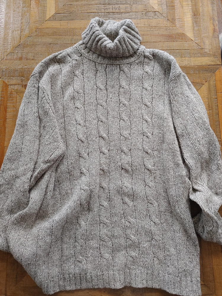 Men's turtleneck sweater