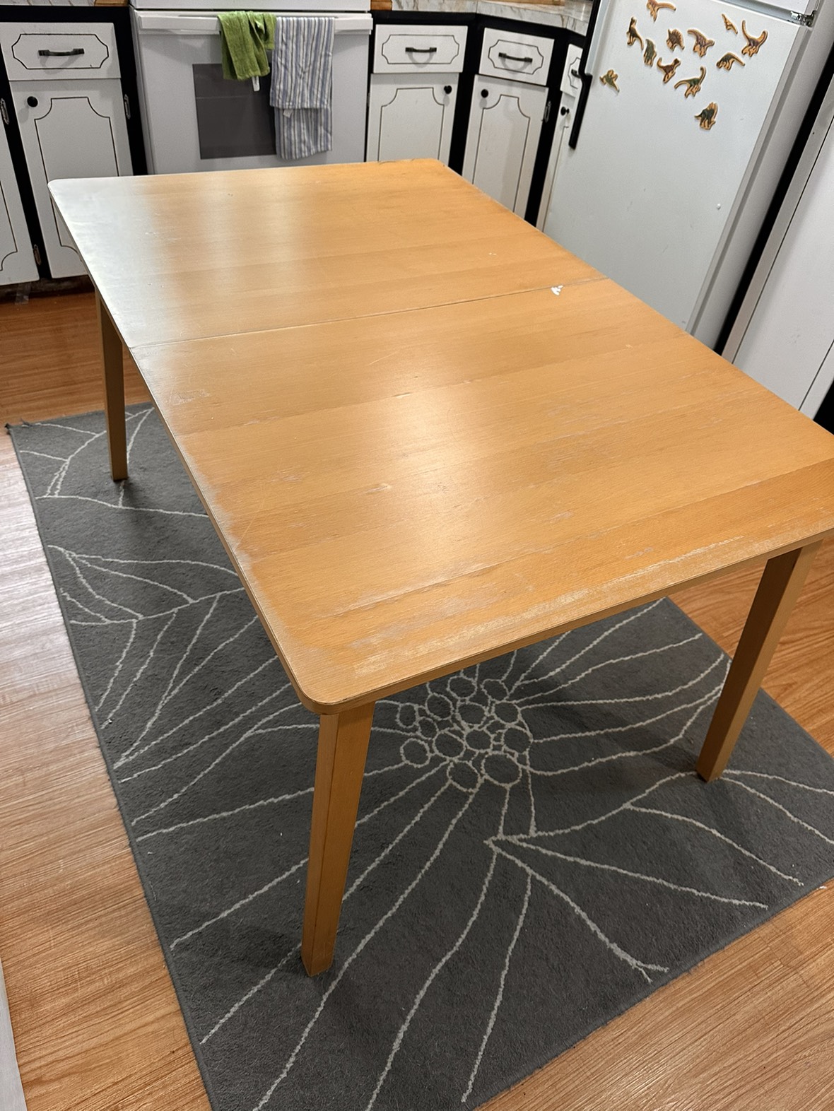 Dinning table with central extension - photo 3