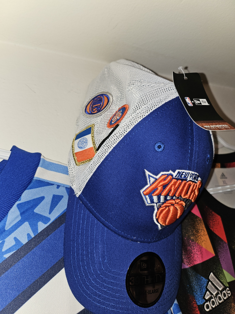 NBA New York Knicks hat 18/19 New Era image indicator(2)