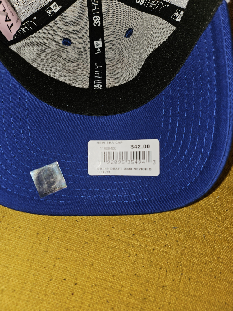 NBA New York Knicks hat 18/19 New Era image indicator(3)