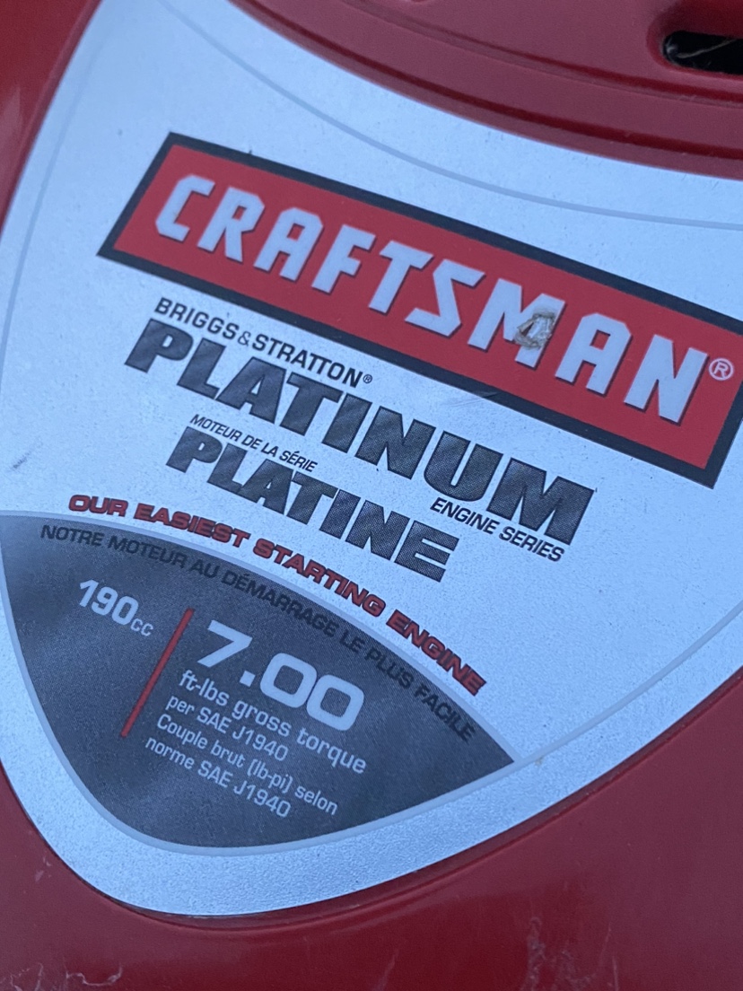 Craftsman 190cc Lawnmower with Briggs and Stratton Engine - photo 3