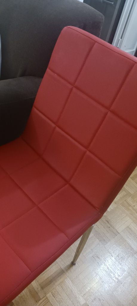 red leather chairs each $40 image indicator(2)