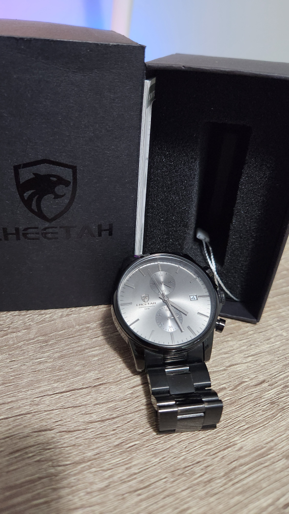 Men's Watch with Black Stainless Steel - photo 2