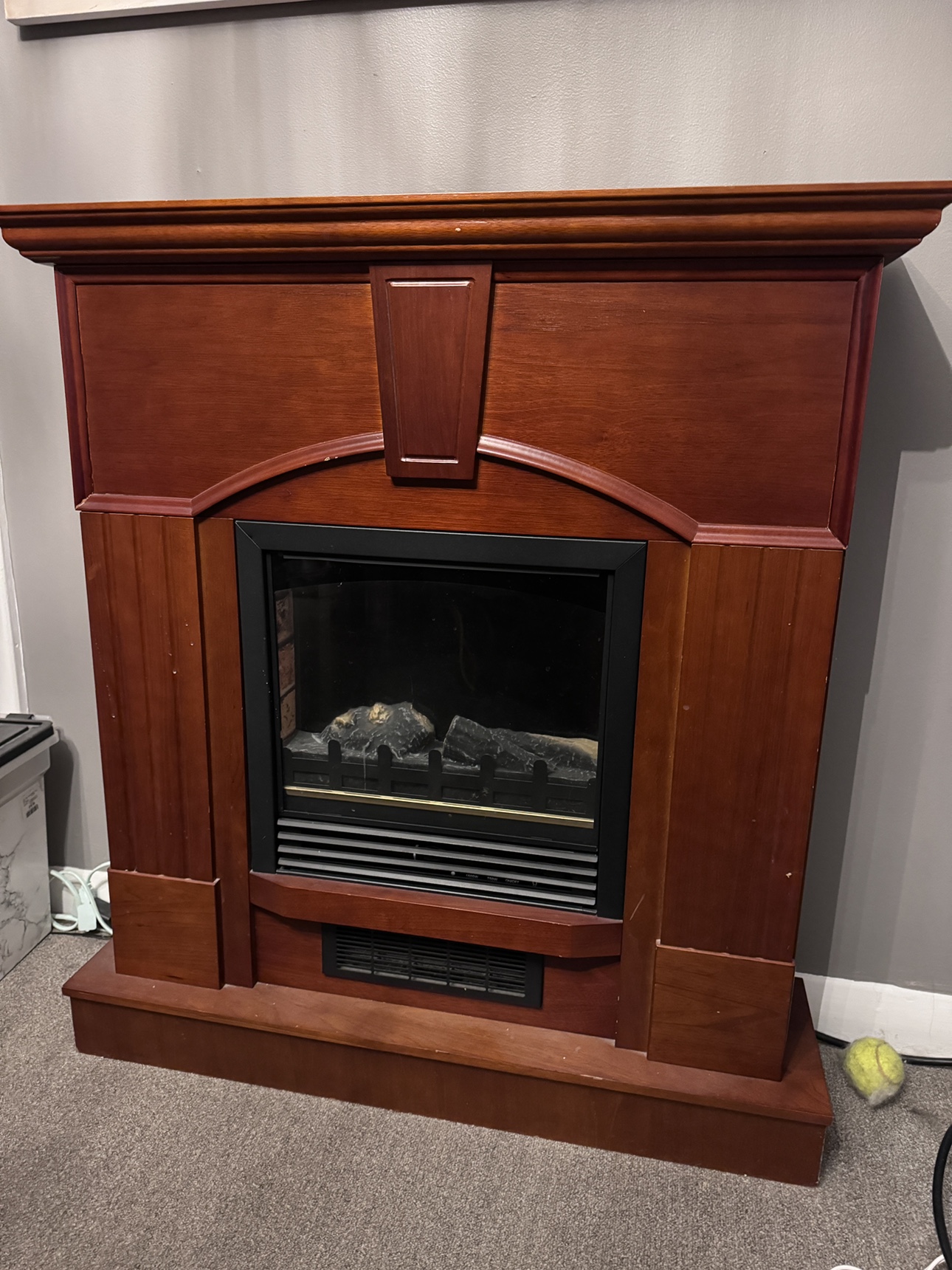 Decorative fireplace - please read description thumbnail