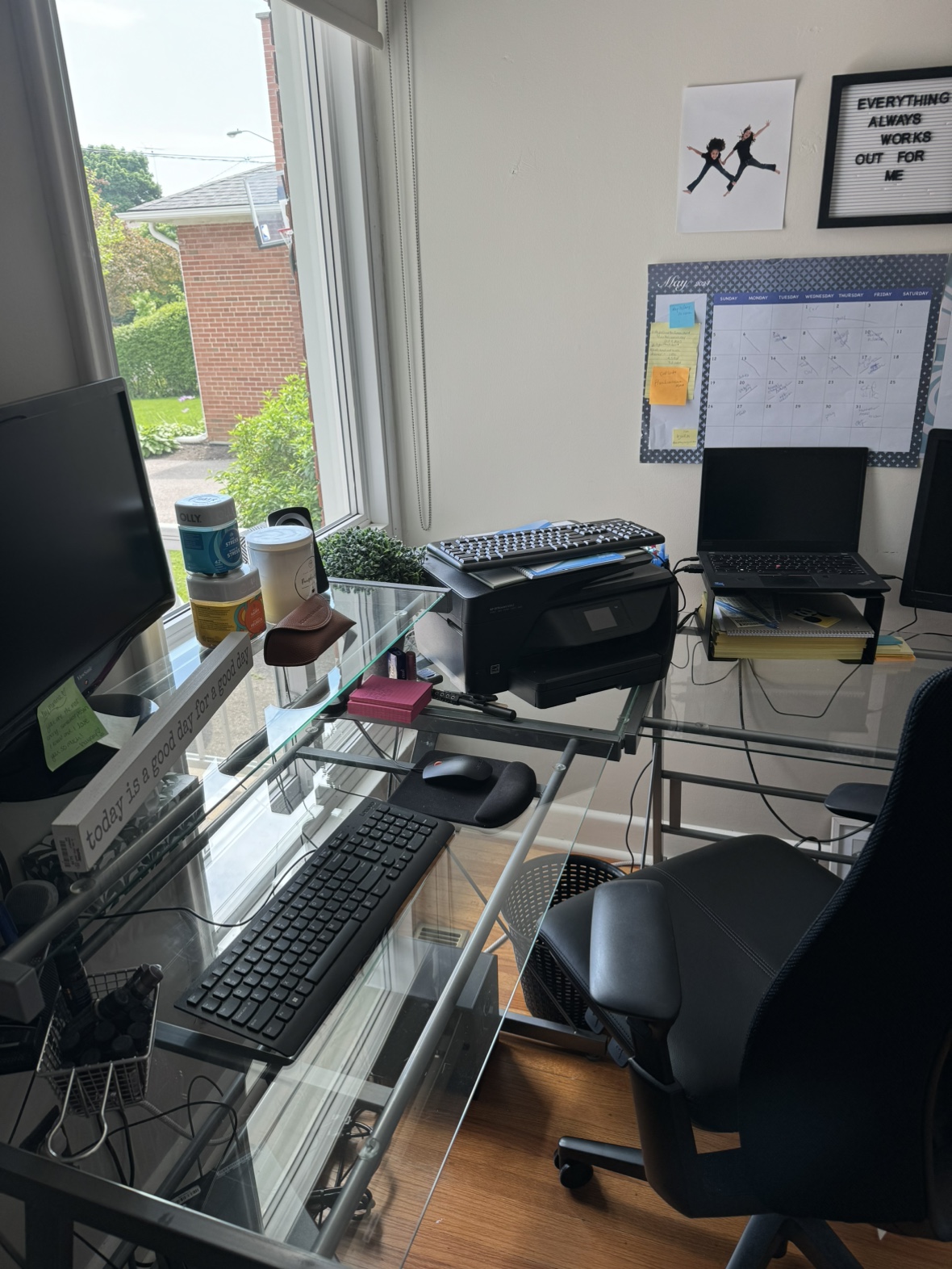 Glass desk - photo 2