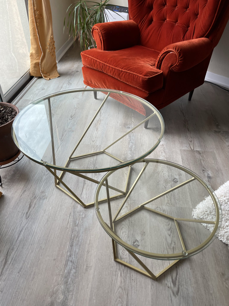 Two Glass Modern Tables thumbnail