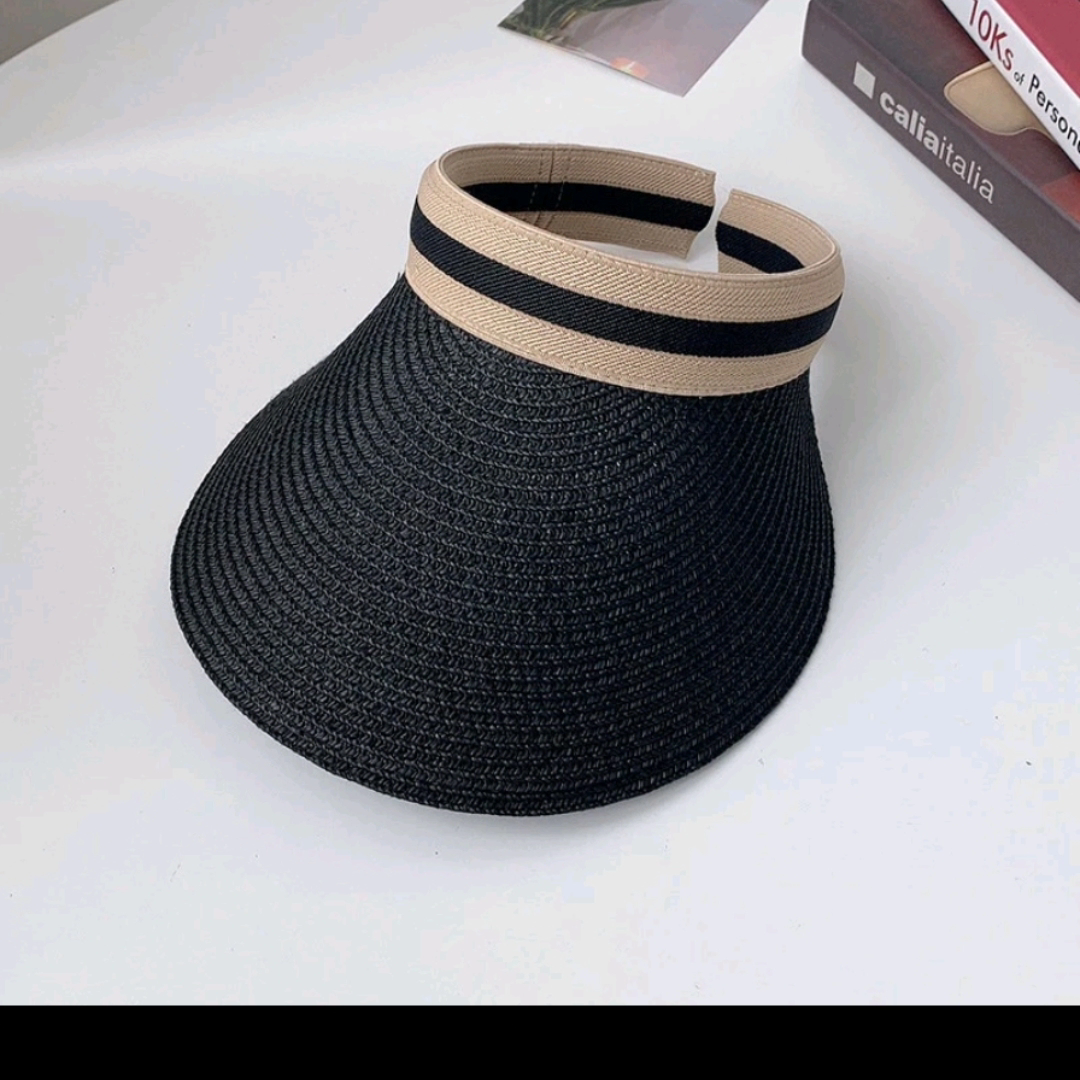 "🤎" Women Sun Hat Handmade Visor Caps image indicator(5)